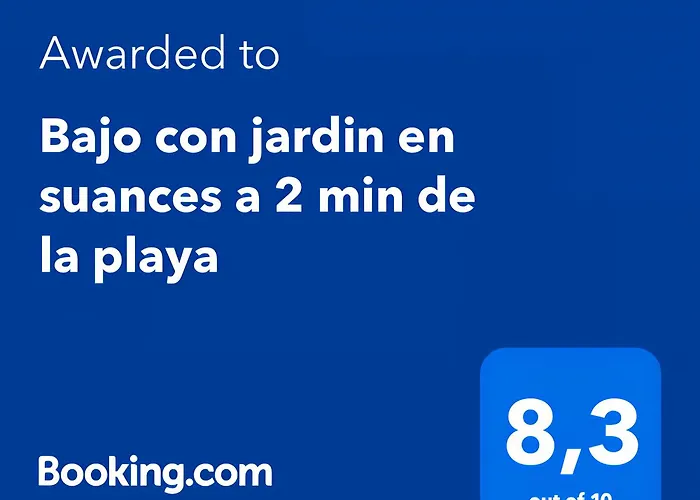 Bajo Con Jardin En A 2 Min De La Playa Suances